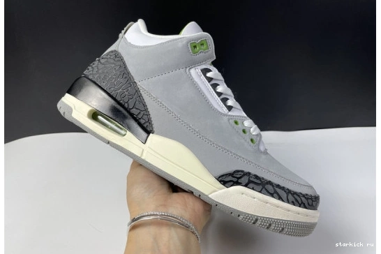 Jordan Retro Chlorophyll Air 3 136064-006 136064-006 0813